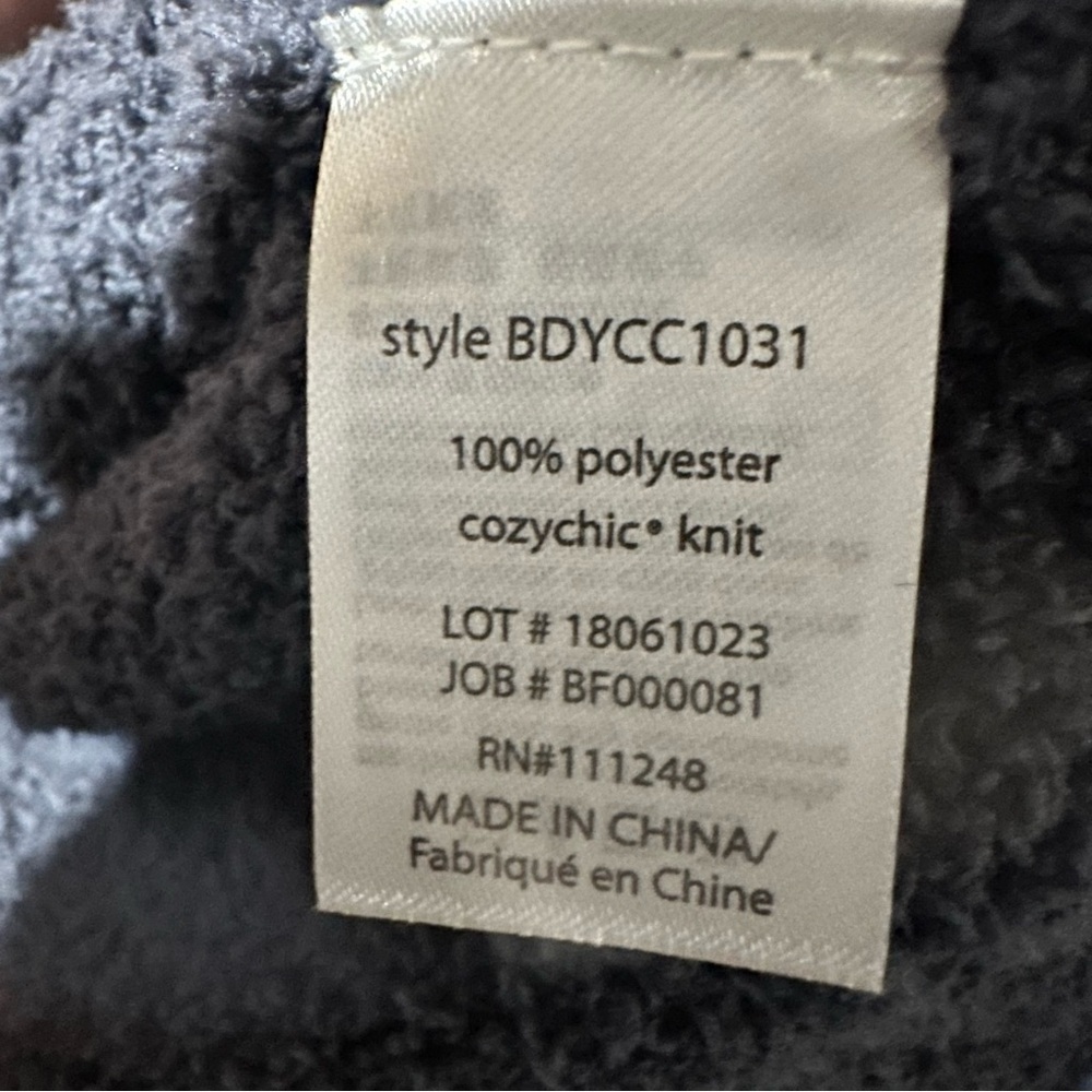NWT Barefoot Dreams Men's CozyChic® Youth Hoodie 8/10 - Picture 6 of 7